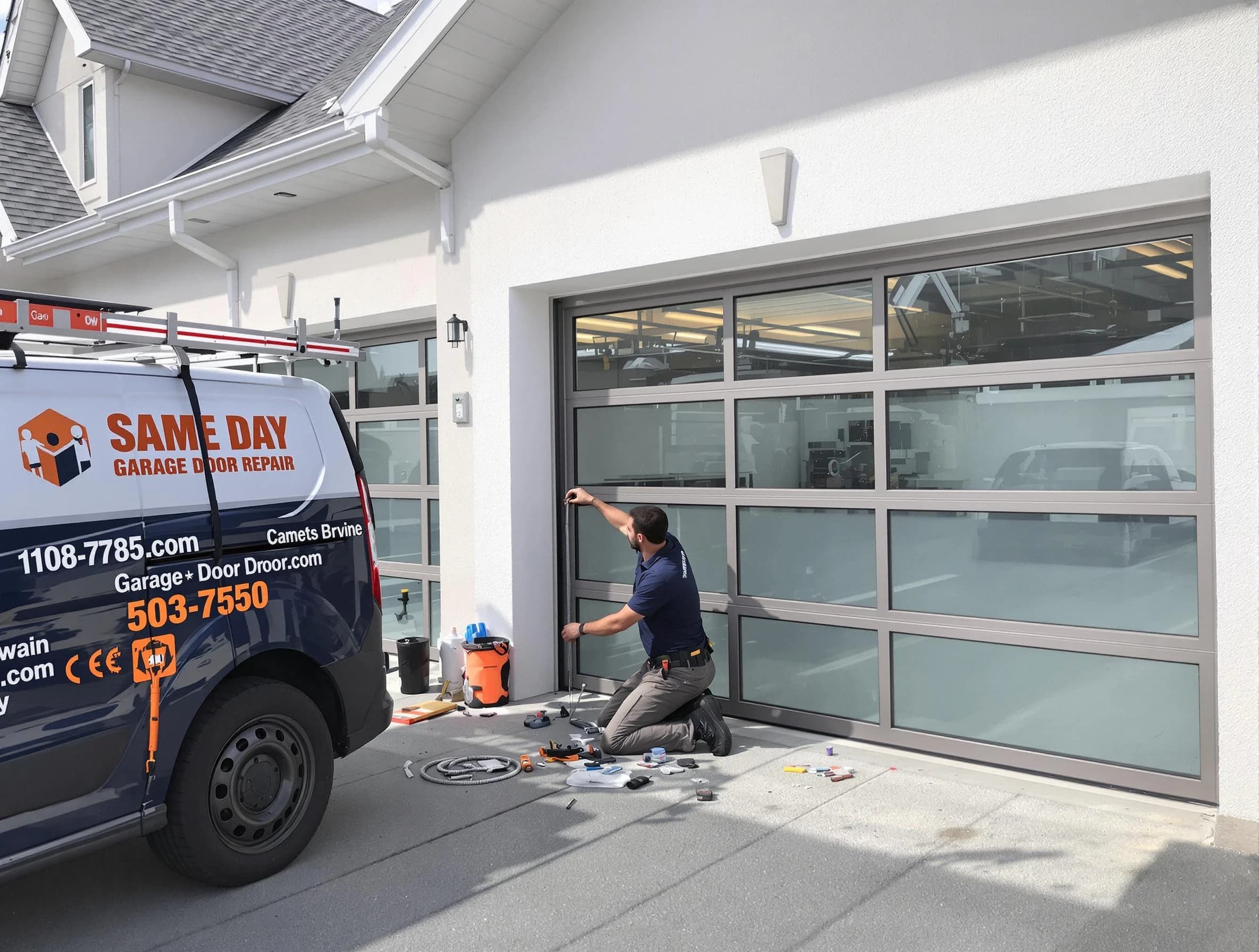 Same-day garage door repair service by Santaquin Garage Door Repair in Santaquin