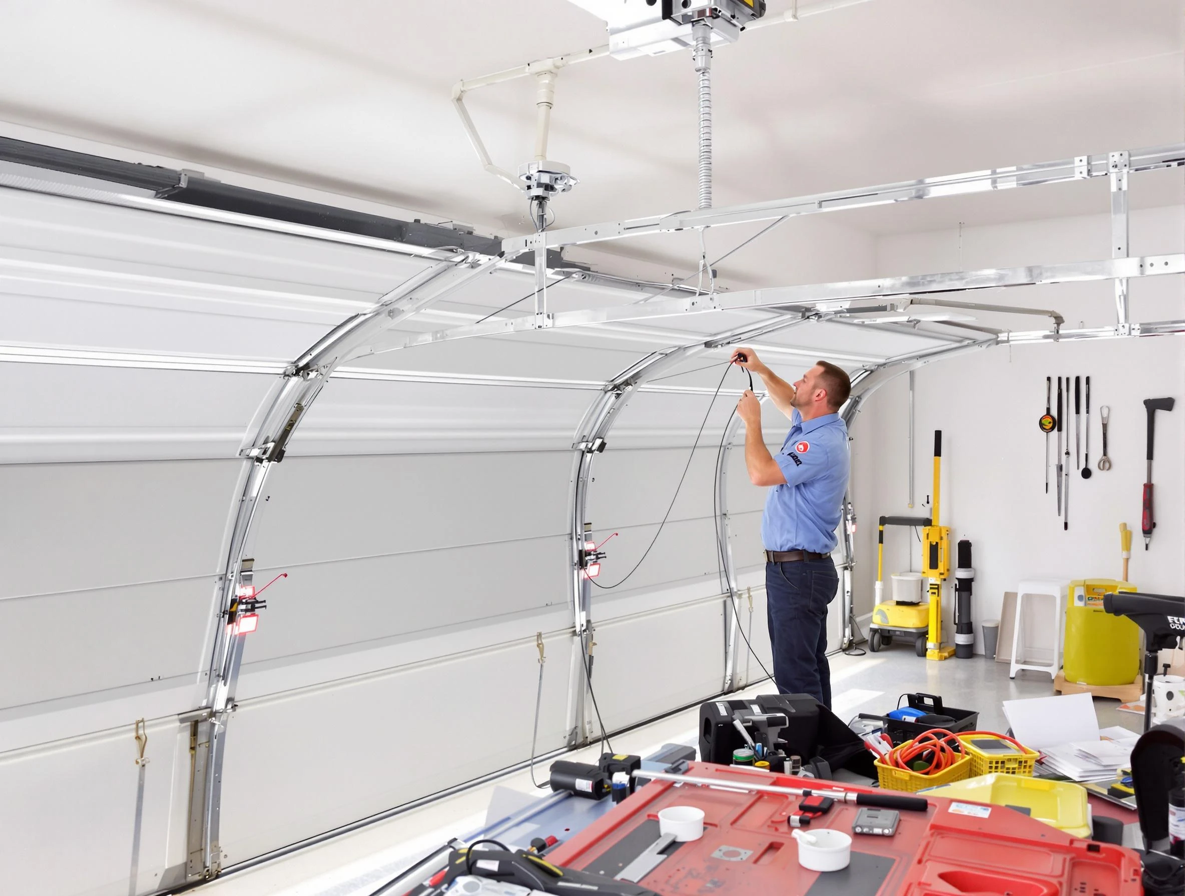 Garage door cable repair service by Santaquin Garage Door Repair in Santaquin