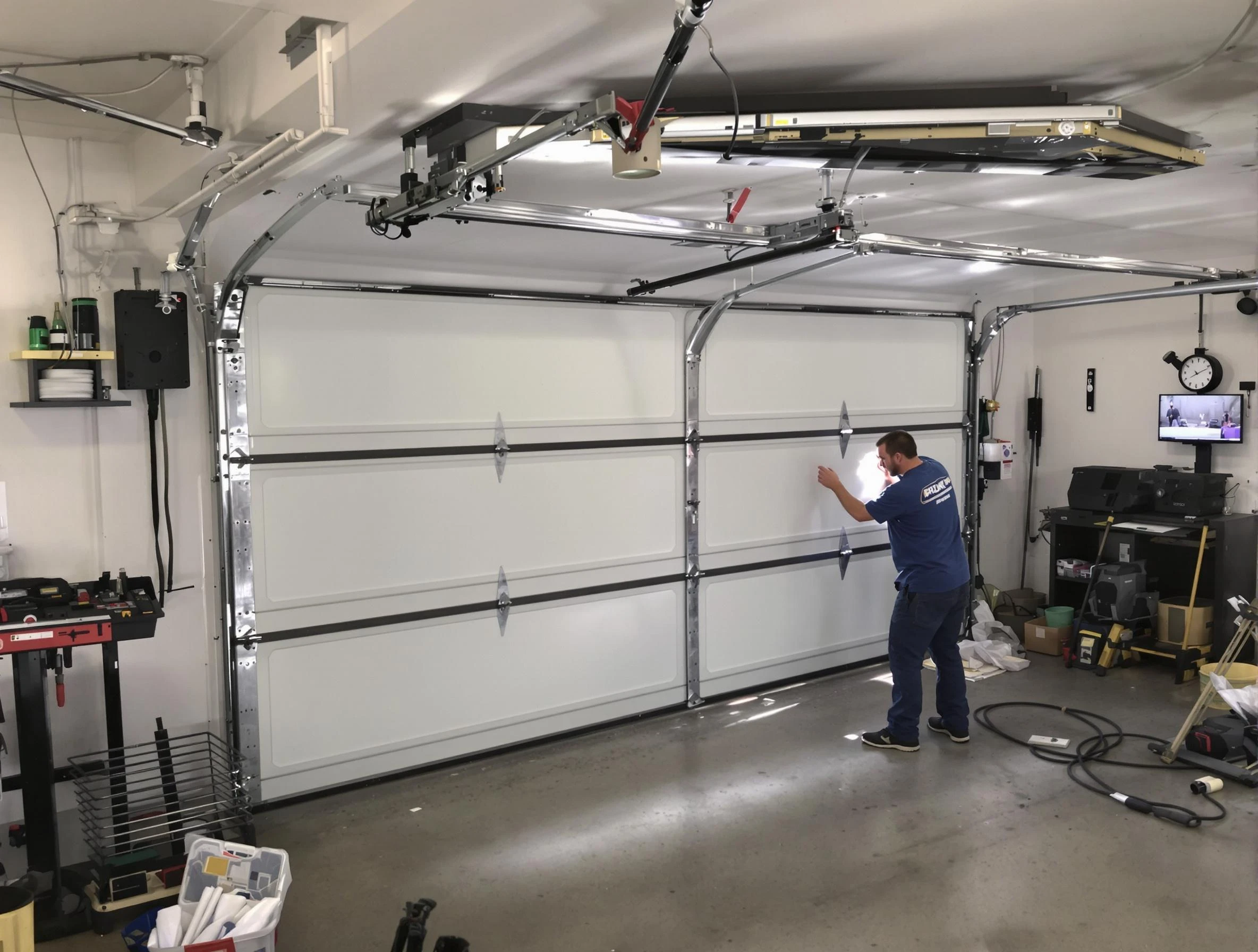Professional garage door repair service by Santaquin Garage Door Repair in Santaquin